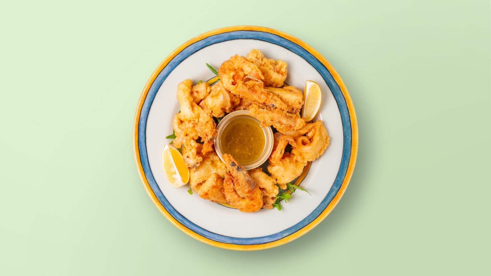 FRUTA DETI TË SKUQURA / Fried Seafood